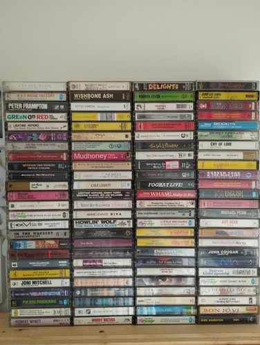 Lotto 100 musicassette vari - 100,