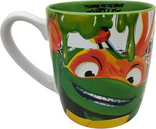 CYP Brands Tartarughe Ninja - Tazza, Colazione, Tazze Divertenti, Michelangello,