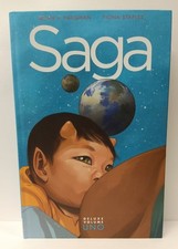 Brian K. VAUGHAN / Fiona STAPLES  - Cartonato Ed. Bao SAGA Deluxe volume UNO 
