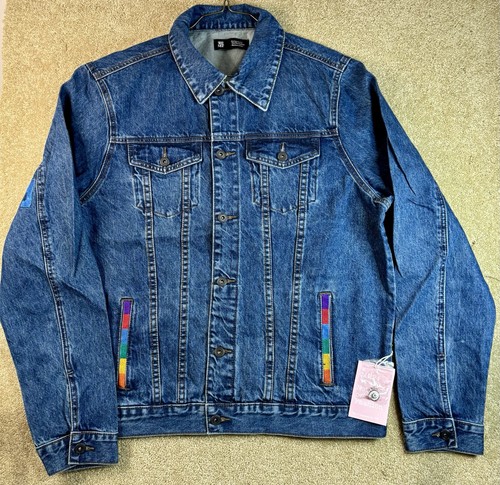 Giacca camionista denim grande
