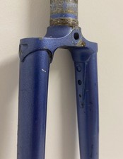 Fork Columbus Steel Campagnolo Brev 1’ Road Bike Vintage Eroica Acciaio Forcella