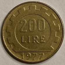 200 Lire 1977-1978- 1979-1995 (1979 senza firma )