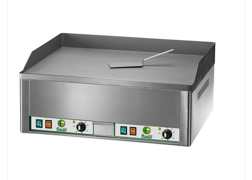 Fry top elettrico banco - elettrico, da