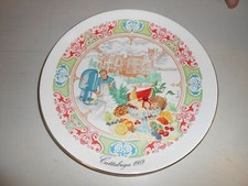 COLLEZIONISMO PIATTO TONDO CATTABRIGA 1989 n.698 - r.capodimonte 