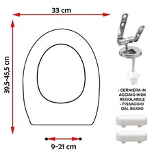 SEDILE COPRIWATER COMPATIBILE