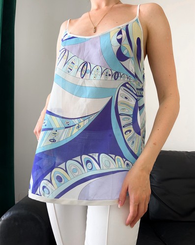 Top emilio pucci seta con - pucci,
