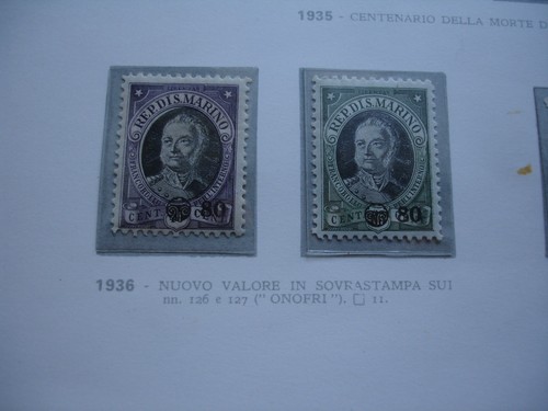 San marino 1936 onofri 2 - onofri, v