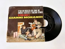 Morandi C'Era Un Ragazzo Che Come Me Amava I Beatles E I Rolling Stones 45 giri