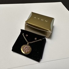 Avon set strass viola