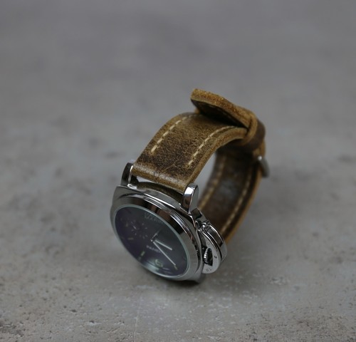 Cinturino orologio pelle