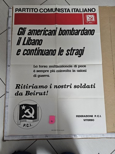 Manifesto viterbo pci partito - manifesto,