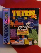 TETRIS DX NINTENDO GAME BOY COLOR In Scatola Originale Leggermente Schiacciata