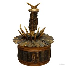 Raro humidor corna decorazione