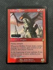 MTG - RVR - Hellkite Tyrant - Retro Frame Serialized Foil - R 0333 NM