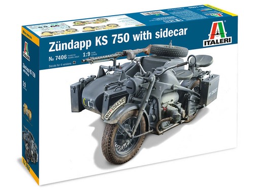 Italeri zündapp 750 - ks,