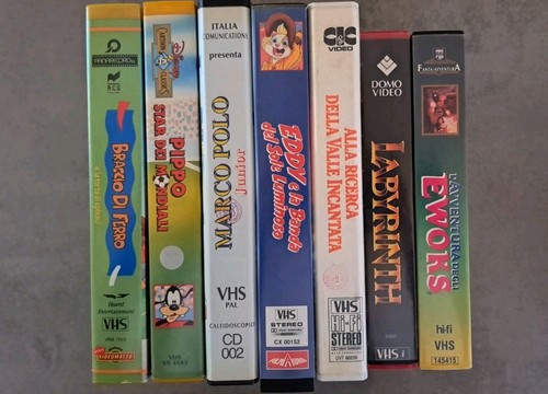 Vhs video cassette titoli - 7,