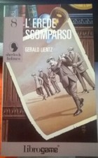 librogame  L'EREDE SCOMPARSO n.8  Sherlock Holmes  1°edizione Marzo 1993  nuovo!