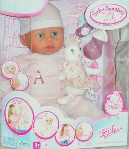 Baby annabell 2009 bambola - baby,