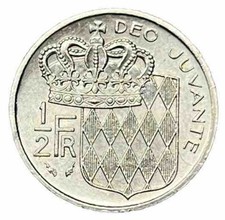 1/2 FRANCO FRANCS 1975 -
