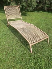 chaise longue, Artigianato Etnico Fatta A Mano Telaio In Ferro Rivest.in Corda