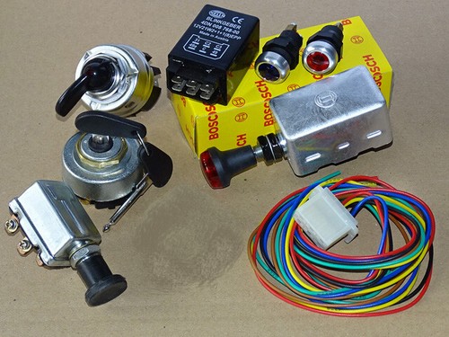 Kit elettrico per trattore con - trattore,