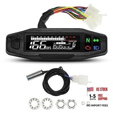 Motorcycle Speedometer  9-16V