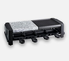 StarQ Barbecue per Raclette con Pietra Grill in Granito 3 in 1 Barbecue da Tavolo Elettrico