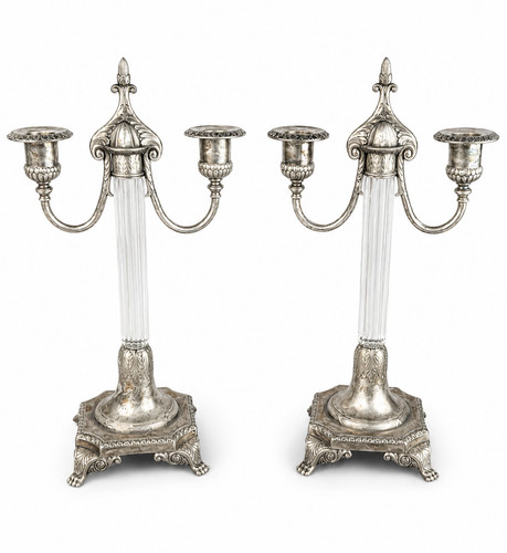 Coppia candelabri art - coppia,