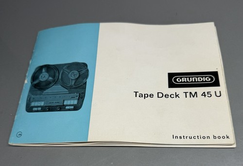 Grundig vintage reel - to,