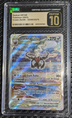 Cgc pristine darkrai vstar - 10,