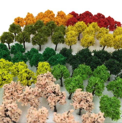 Diorama modello alberi - modello, foresta