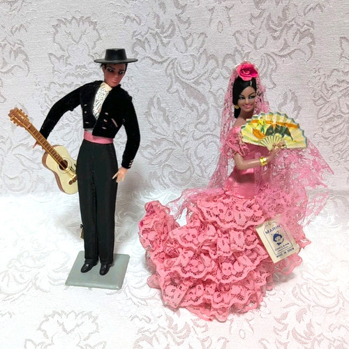 Set bambole ballerina - set, flamenco