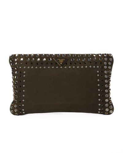 Prada clutch borchie - borchie, medium
