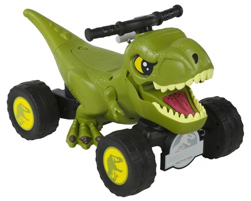 Jurassic world rex quad - 6v, t-rex