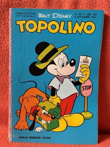 Topolino libretto 301 anno - topolino,