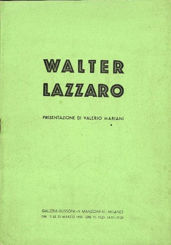 Lazzaro walter - lazzaro,