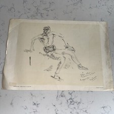 LITOGRAFIA FILIPPO DE PISIS FIRMATA 1951