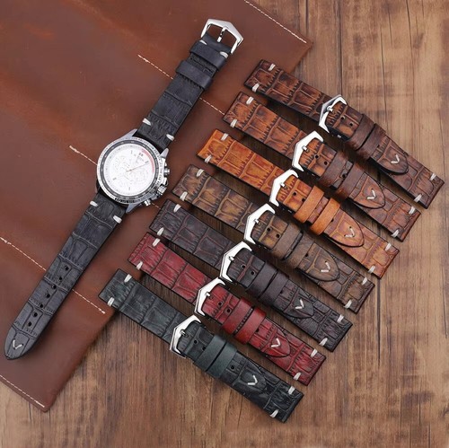 Cinturino orologio pelle