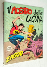 ZAGOR SCRITTA ROSSA # 42-IL MOSTRO DELLA LAGUNA -1973-DA 250 LIRE-OTTIMO/EDICOLA