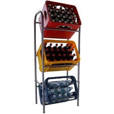3 bottle holder boxes shelf