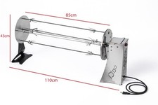 Girarrosto Elettrico Planetario 25 D + Leccarda 86x30 cm COLLICELLI