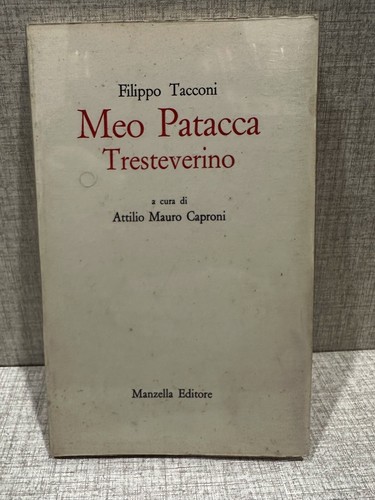 Meo patacca tresteverio - meo,
