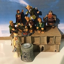 Lord of the Rings  Mini  Figure Signore degli Anelli lotto 7 pezzi Frodo Legolas