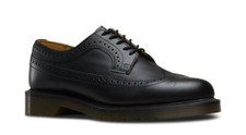Dr. Martens 5 fori 3989 Brogue nero liscio 13844001