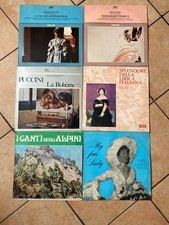 Lotto 6 Vinili Opera Lirica Puccini Donizetti Decca RCA My Fair Lady- Collezione