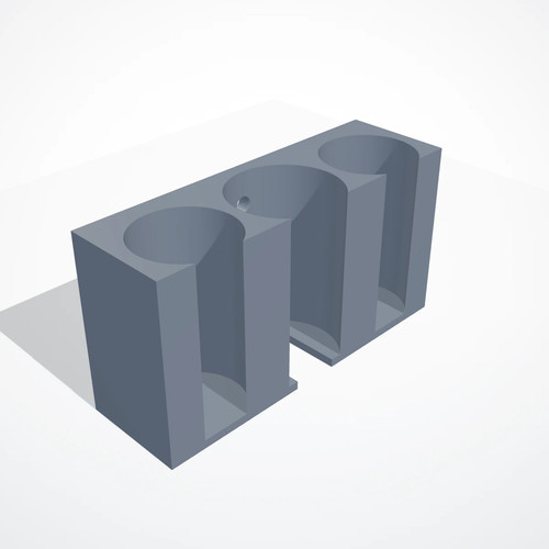 Supporto parete stampato 3d - stampato,