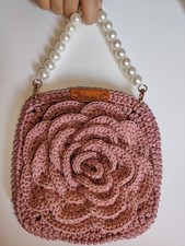 Borsa all uncinetto - borsa, a