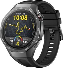 HUAWEI WATCH GT 5 PRO 46MM VLI B29 NFC BLUETOOTH CASSA IN ACCIAIO CINTURINO NERO