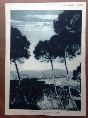 Stampa del 1927 paesaggio - 1927,