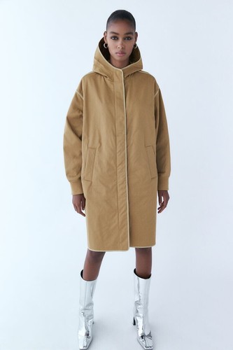 Zara oversized hooded long - oversized,